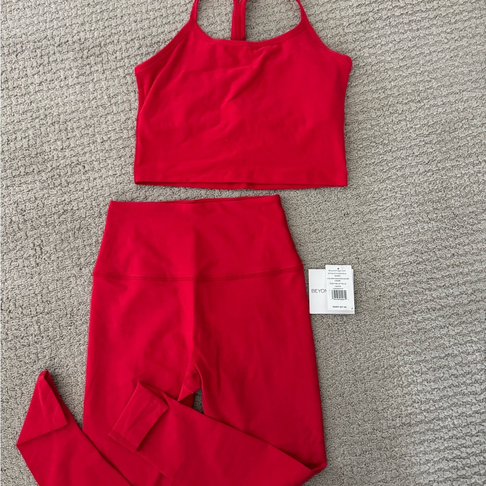 Beyond Yoga Tank and Leggings Set
